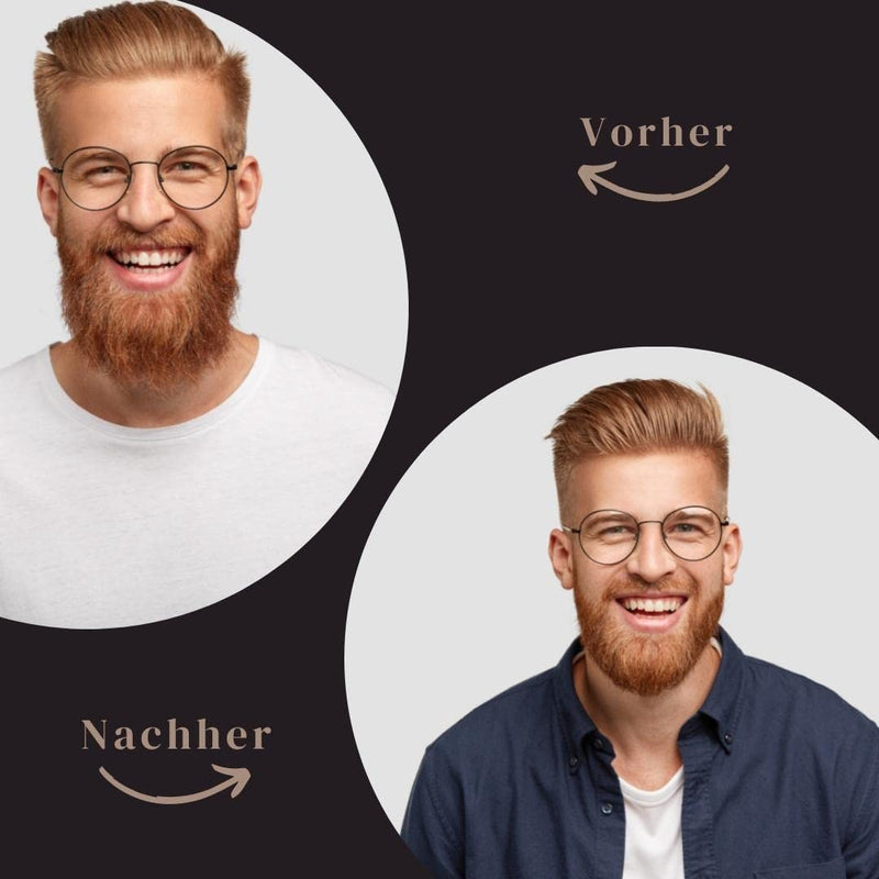 BartZart small beard scissors with beard comb incl. case I beard scissors for men I perfect beard care set for mustache wearers I sharp scissors small set of small beard scissors - NewNest Australia