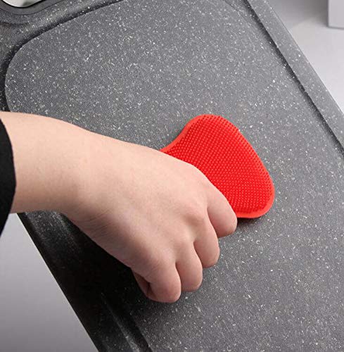 Silicone Sponge Dish Washing Kitchen Scrubber - Magic Food-Grade Dishes Multipurpose Better Sponges Non Stick Cleaning Smart Kitchen Gadgets Brush Accessories - NewNest Australia