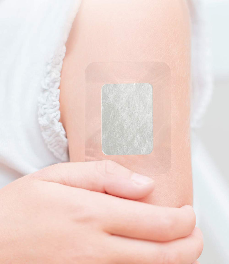 Medrull 100% Waterproof Plaster 15 X 9 Cm Ultra Pore Wound Plaster Sterile, Transparent, Strong Hold - Protects Against Cuts & Scratches - Ideal For Showering, Sports, Bathing 25 Pcs. - NewNest Australia