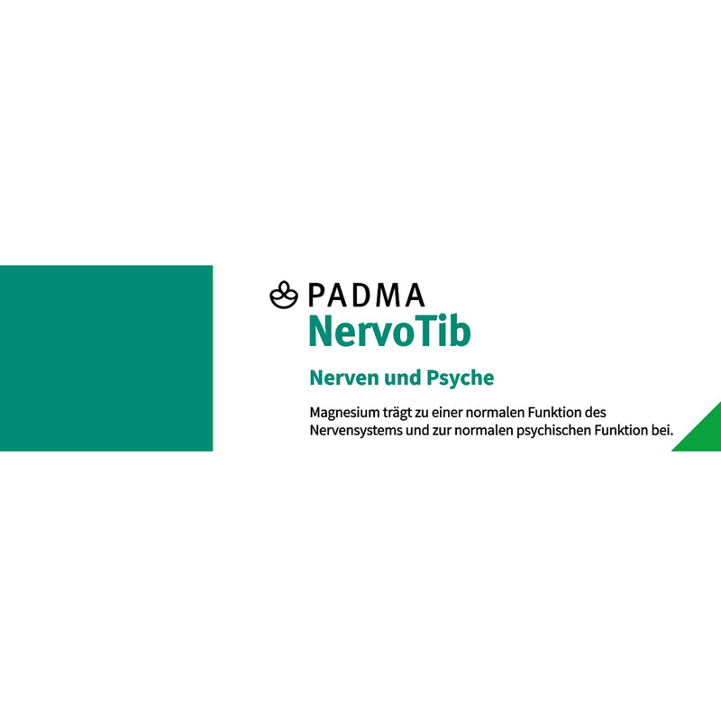 PADMA NervoTib Tibetan herbal formula with magnesium. This supports nerves, psyche, energy metabolism and reduces fatigue. 60 capsules single - NewNest Australia