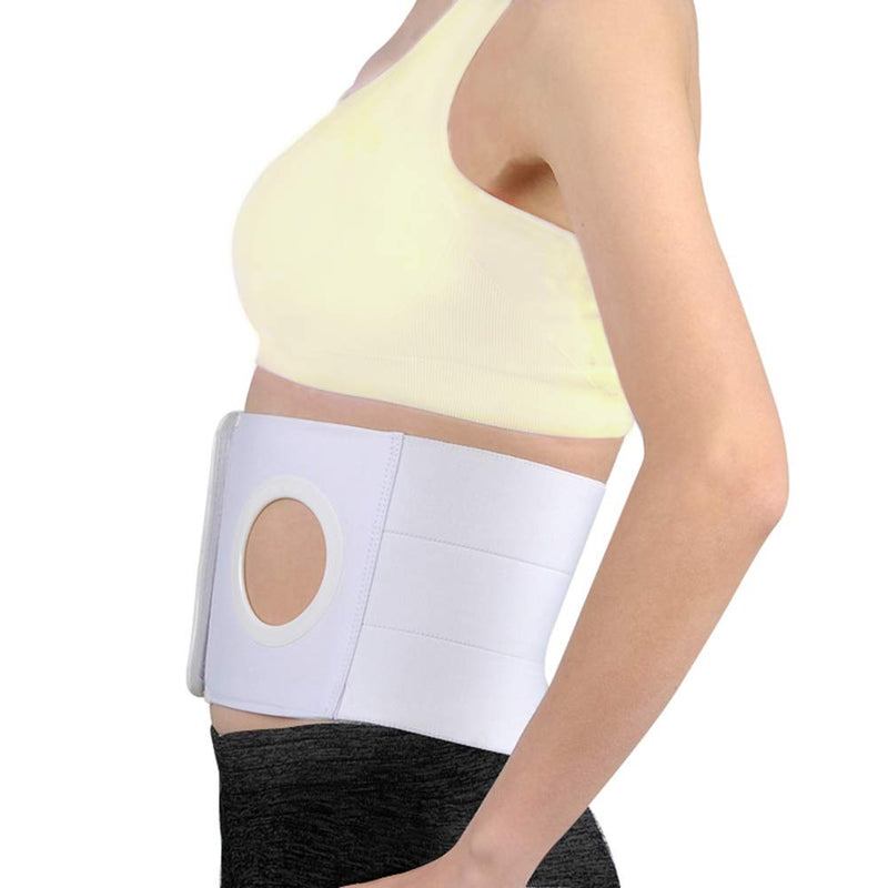 Men Or Women Medical Ostomy Belt Ostomy Hernia Support Belt Abdominal Stoma Binder Brace Abdomen Band Stoma Support (Hole 3.14") for Colostomy Patients to Prevent Parastomal Hernia Stoma Opening (XS) XS - NewNest Australia