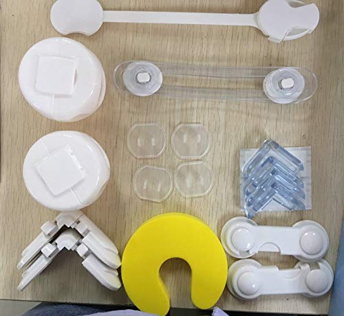 Baby Safety Kit Complete Bundle 18 Pack From Snails Baby: Security Child Proof Cabinets, Drawers, Doors, Outlet plug, Appliances, Toilet seat NO drilling, Invisible High Resistant Locks and Latches - NewNest Australia