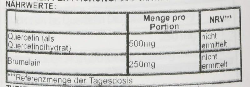 Quercetin w/Bromelain 180 Capsules 180 Count (Pack of 1) - NewNest Australia