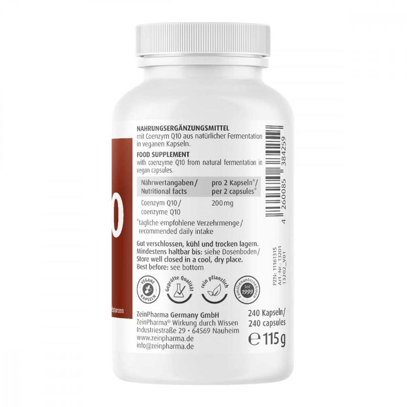 COENZYME Q10 100 mg capsules 240 pcs - NewNest Australia