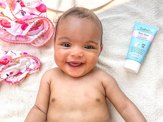 Babo Botanicals, Baby Skin, mineral sun protection lotion, SPF 50, 89 ml - NewNest Australia