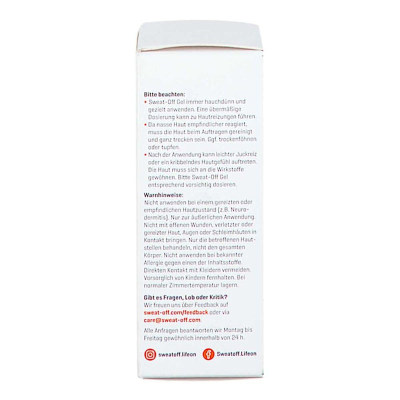 Sweat-off antiperspirant gel 30 ml - NewNest Australia