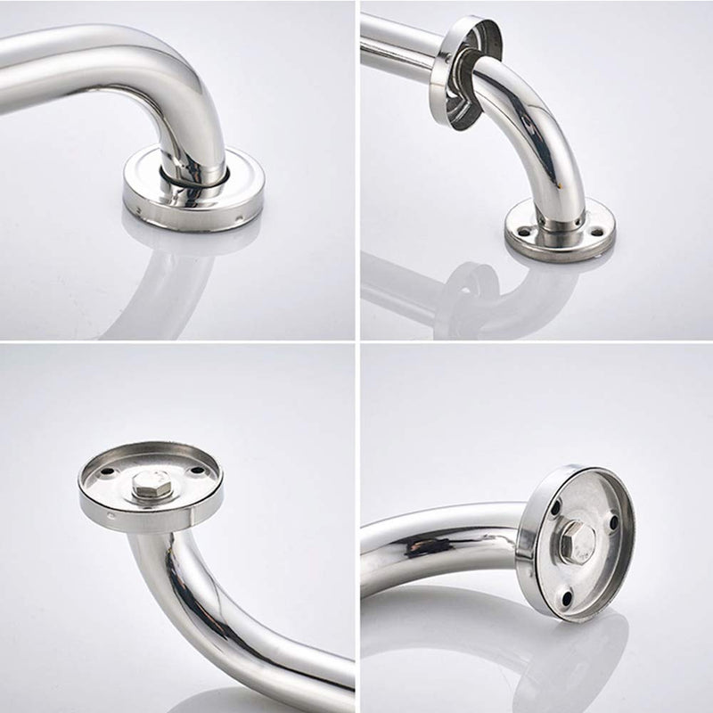 PHOEWON® Stainless Steel Grab Bar Anti-Slip Grab Rail Handle Wall Mounting Towel Rail Bar Handrail Chrome Bathroom Rail for Shower Bath Toilet - NewNest Australia