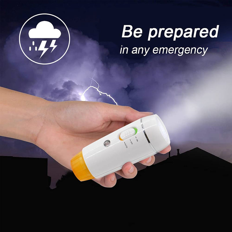 Emergency Light for Home, Power Failure Light, Emergency Flashlight Automatically Lights When The Power Fails, Handheld Rechargeable Flashlight, Light Sensing Night Light, 7 Hour Runtime (L101) L101 - NewNest Australia