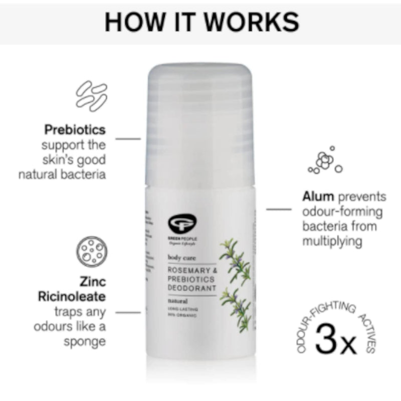 Green People Scent Free Deodorant 75ml | Natural & Organic Sensitive Deodorant | Gentle Deodorant for Men & Women with Sensitive Skin | Unperfumed, Paraben Free & Ethanol Free | Cruelty Free & Vegan - NewNest Australia