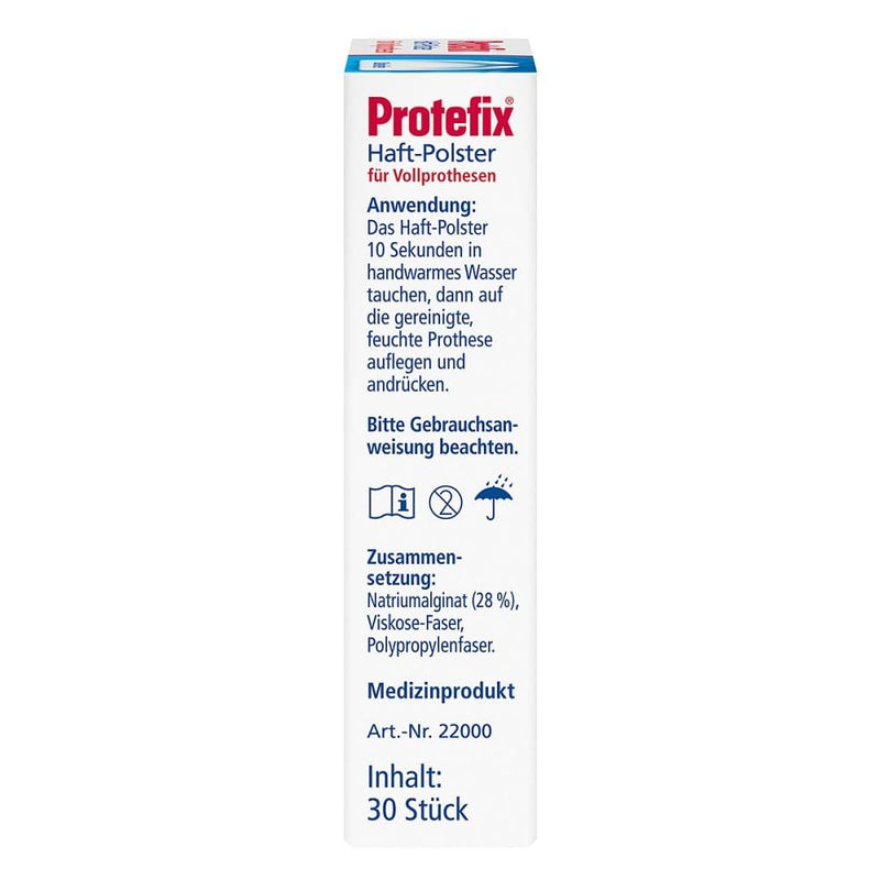Protefix adhesive pads for the upper jaw, 30 pieces - NewNest Australia