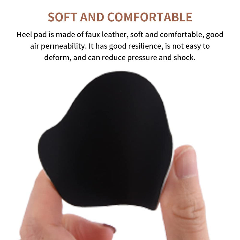 20 Pairs of Sneaker Repair Patch, Shoe Heel Repair Patch, Heel Protection for Shoes, Heel Pad Trainers, for Too Large Shoes (Black + White) - NewNest Australia