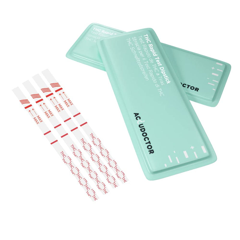 10x drug test THC Cannabis Accudoctor Cut Off 25 ng ml in urine THC urine test drug strips rapid test drug test test strips rapid drug test multi drug test kit one self-test - NewNest Australia