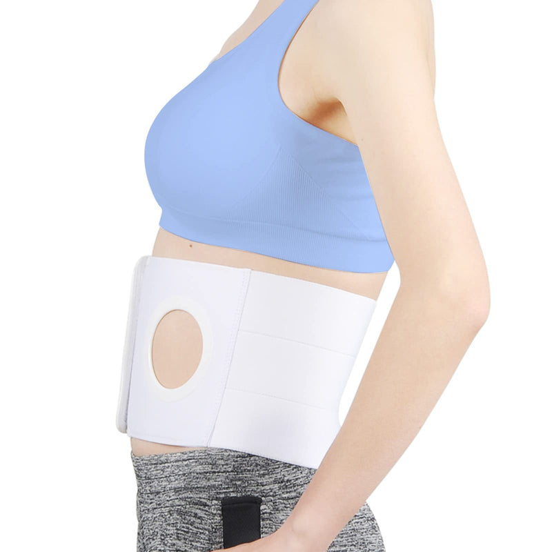 Medical Ostomy Belt Ostomy Hernia Support Belt Abdominal Binder Brace Abdomen Band Stoma Support for Colostomy Patients To Prevent Parastomal Hernia Stoma Opening- Men Or Women- Size S Small (Pack of 1) - NewNest Australia