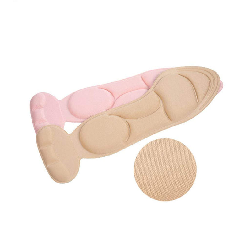 HEALIFTY Non-Slip High Heel Pads High Heel Grips Self-Adhesive Shoe Insoles Cushion Pads Sticker Foot Care Protection (Apricot) - NewNest Australia