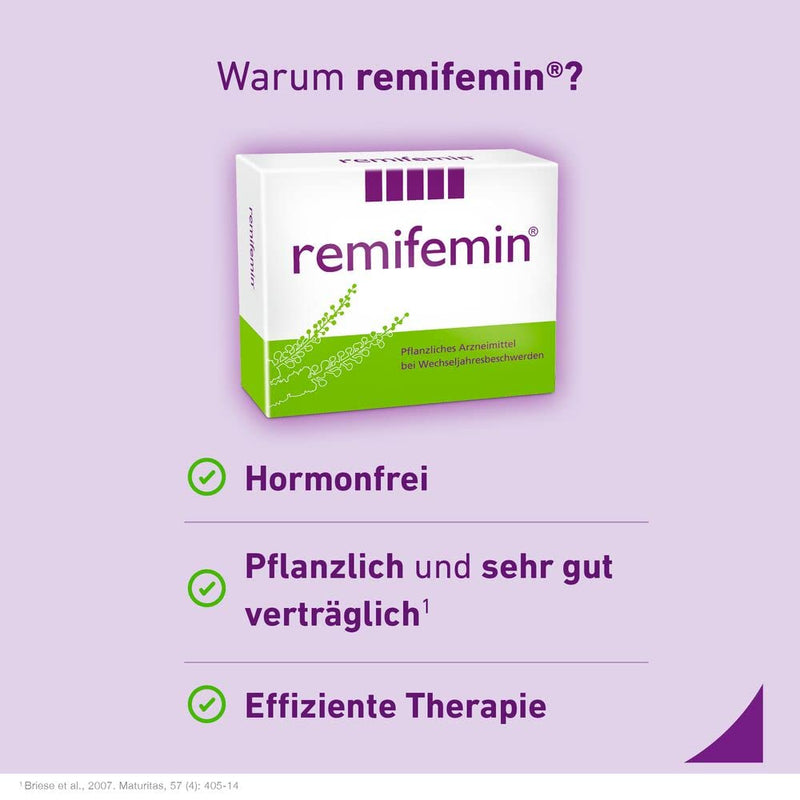 Remifemin 200 tablets for mild to moderate menopausal symptoms - hormone-free - herbal medicine 200 pieces (pack of 1) - NewNest Australia