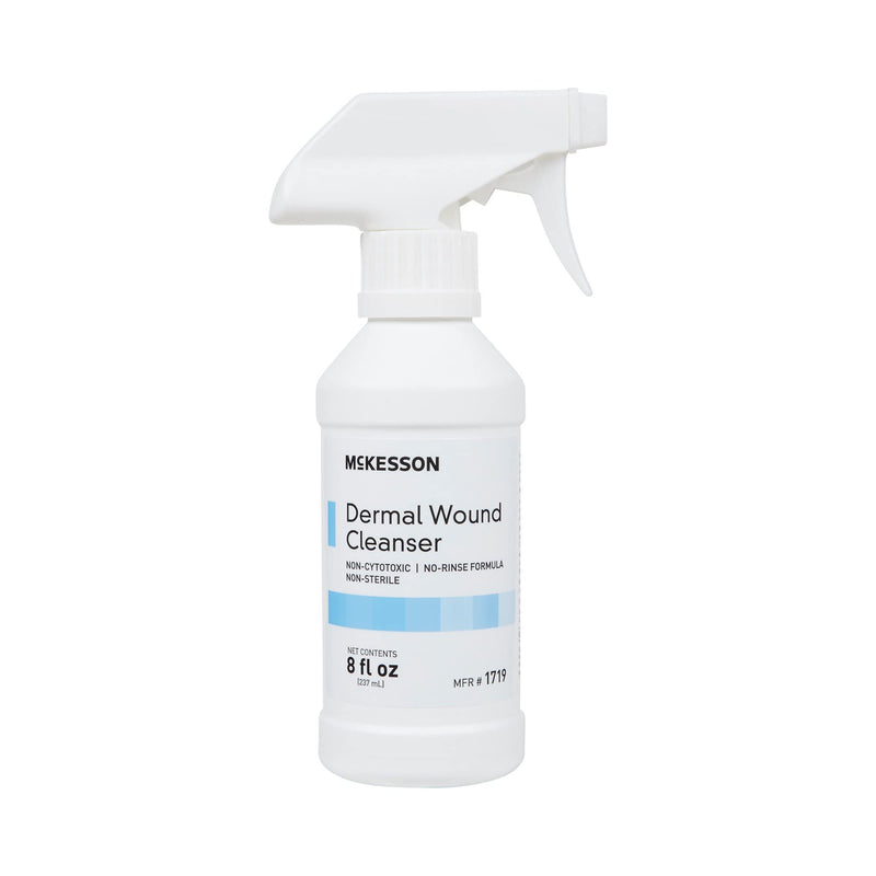 McKesson Dermal Wound Cleanser, Non-Sterile, Non-Cytotoxic, No-Rinse Formula, 8 fl oz, 1 Count 8 Ounce ( 1 ct) - NewNest Australia