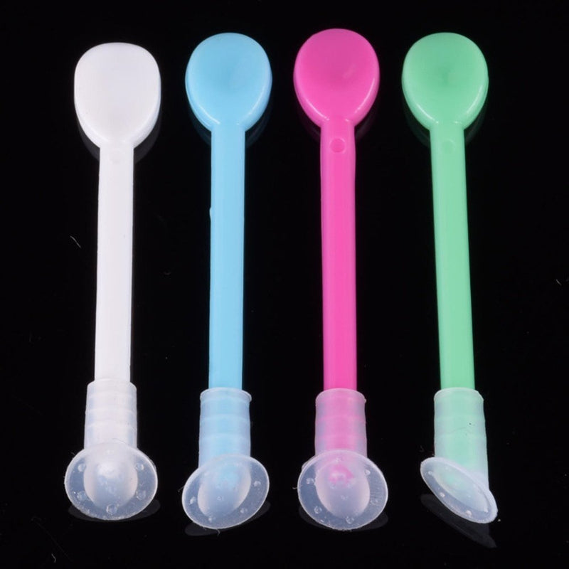 ROSENICE Pack of 5 Tweezers and Suction Cup Contact Lens Inserter Remover for Travel (Colorful) - NewNest Australia