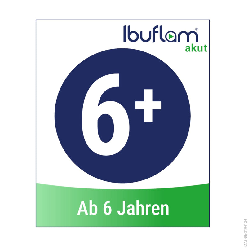 Ibuflam® acute 400 mg film-coated tablets - rapid pain relief and fever reduction with ibuprofen - 2 x 50 pieces 50 pieces (pack of 2 - NewNest Australia