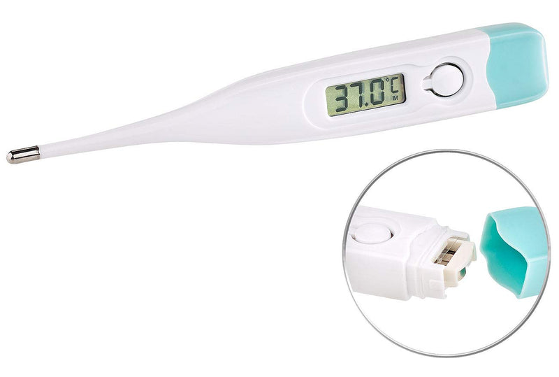 Pearl Thermometer Fever: Set Of 2 Medical Fever Thermometer With Fever Alarm, Waterproof (Digital Fever Thermometer, Underarm Thermometer, Fever Measurement Adult) - NewNest Australia