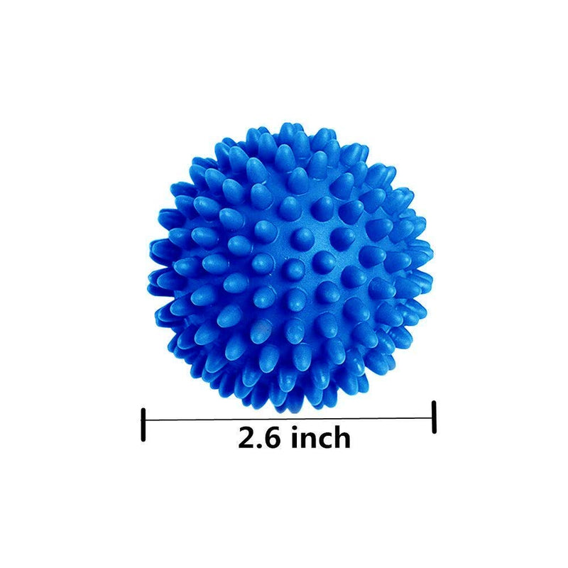 Laundry Dryer Balls - 6 Pack Reusable Fabric Softener Alternative (Blue) - NewNest Australia
