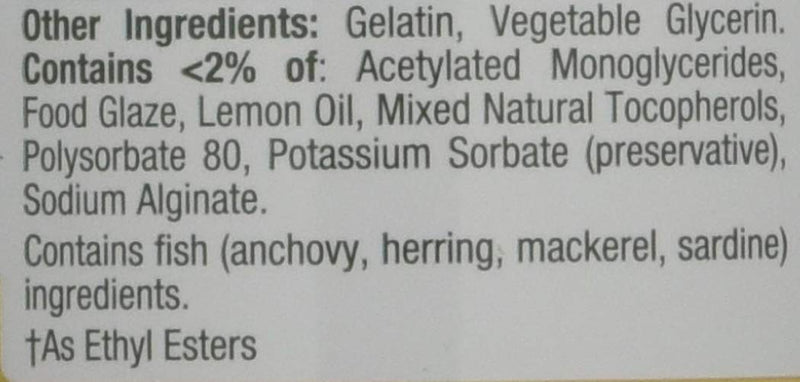Fish Oil by Nature's Bounty, Dietary Supplement, Omega 3, Supports Heart Health, 1290 Mg, 90 Mini Odorless Softgels - NewNest Australia