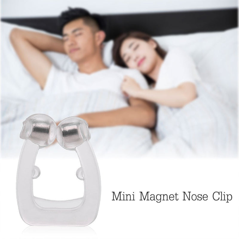 Mini Magnetic Nose Clip, Anti Snoring Solution, Snoring Aid, Snoring Apnea Stop Snoring Equipment, Natural Snoring Facilitates Instant Aid And Improves Breathing - NewNest Australia