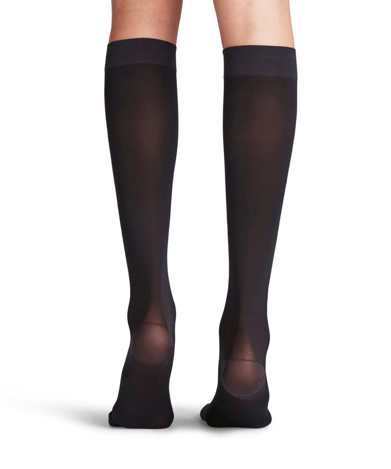 Falke Lufthansa Travel & Comfort Women'S Energize 50 Den Knee Socks Semi-Opaque Compression Pressure-Free Comfort Waistband Long Trips Sitting Better Blood Circulation Fine Soft Material 1 Pair - NewNest Australia