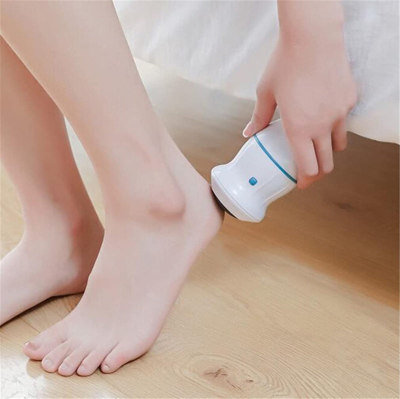 Portable Electric Foot Grinder, Electric Foot Callus Remover Electric Vacuum Adsorption Foot Grinder, Foot Heel Repair Electric Foot File Pedicure Foot Care Tool for Dead, Hard Cracked Dry Skin (Blue) Blue - NewNest Australia