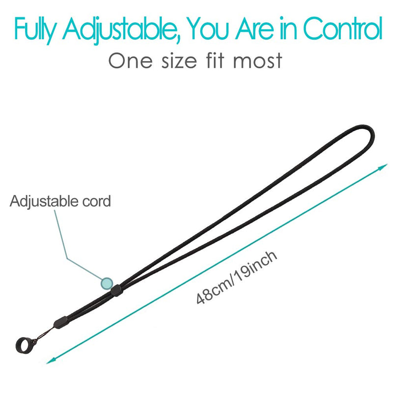 Peritoneal Dialysis Transfer Set Holder Adjustable Length Secure PD Accessories Durable (2PCS Lanyards + 4PCS Silicone Rings) - NewNest Australia