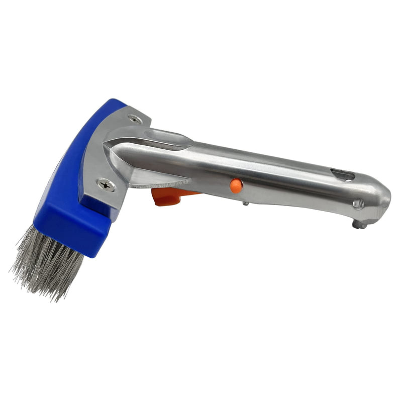Poolzilla Small Hard Bristle Brush for Gunite and Concrete Pools, Not for Vinyl Use, Clean Walls and Tiles - NewNest Australia