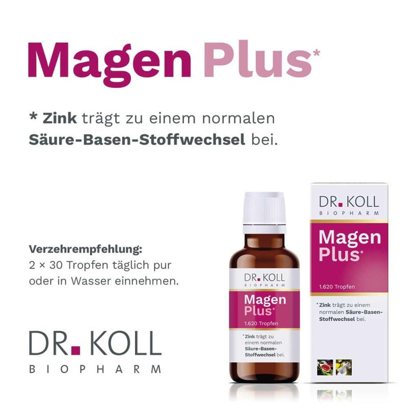 Magen Plus Doctor Koll Gemmo Complex Fig Linde Zinc 50 ml - NewNest Australia