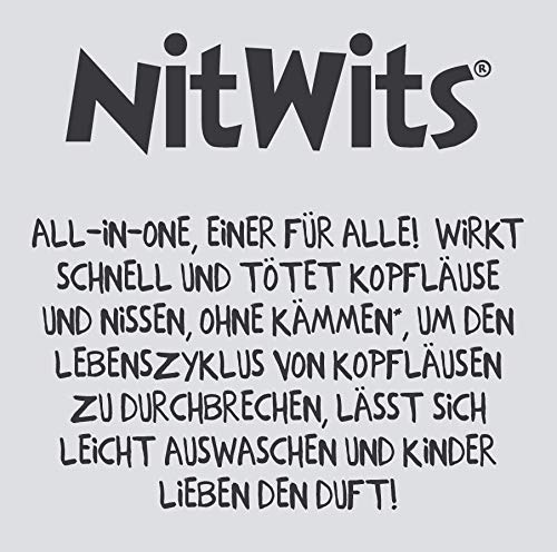 Nitwits Lice Agent Head Lice - All-In-One Lice Repellent Spray Against Lice And Nits - Effective Alternative For Children Instead Lice Shampoo & Lice Comb, 120 Ml - NewNest Australia