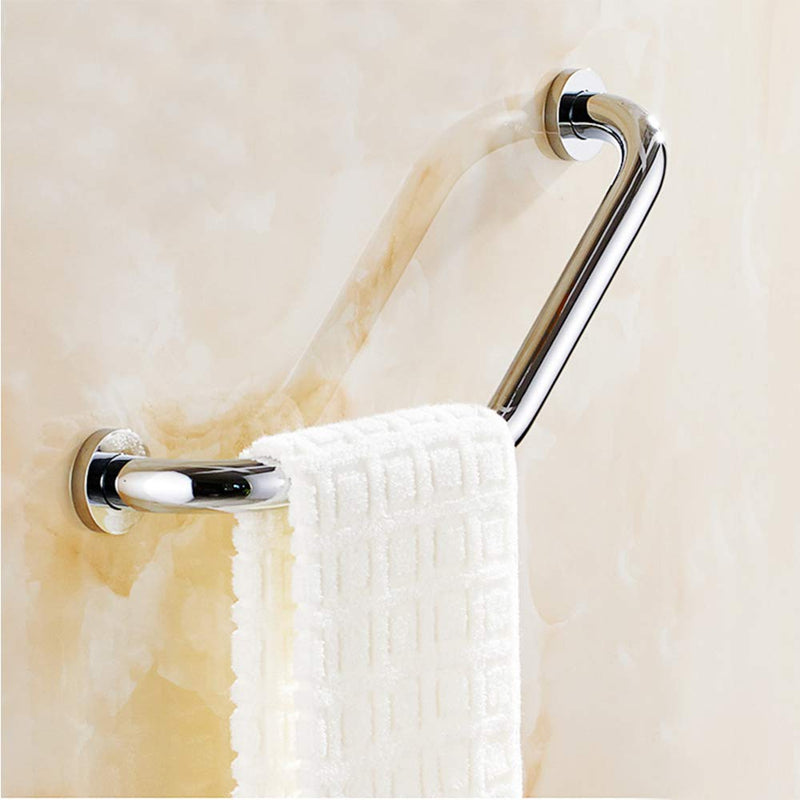 PHOEWON® Stainless Steel Grab Bar Anti-Slip Grab Rail Handle Wall Mounting Towel Rail Bar Handrail Chrome Bathroom Rail for Shower Bath Toilet - NewNest Australia