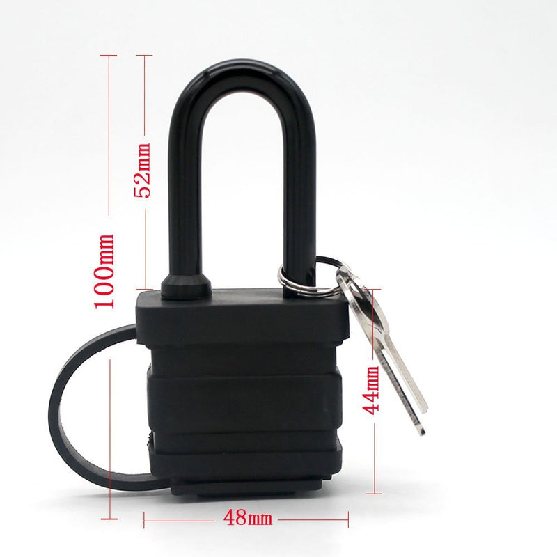 40mm 2-Heavy Duty Waterproof Padlock - Ideal for Home, Garden Shed, Outdoor, Garage, Gate Security (2 Pieces Set, Send a Small Password Lock) - NewNest Australia