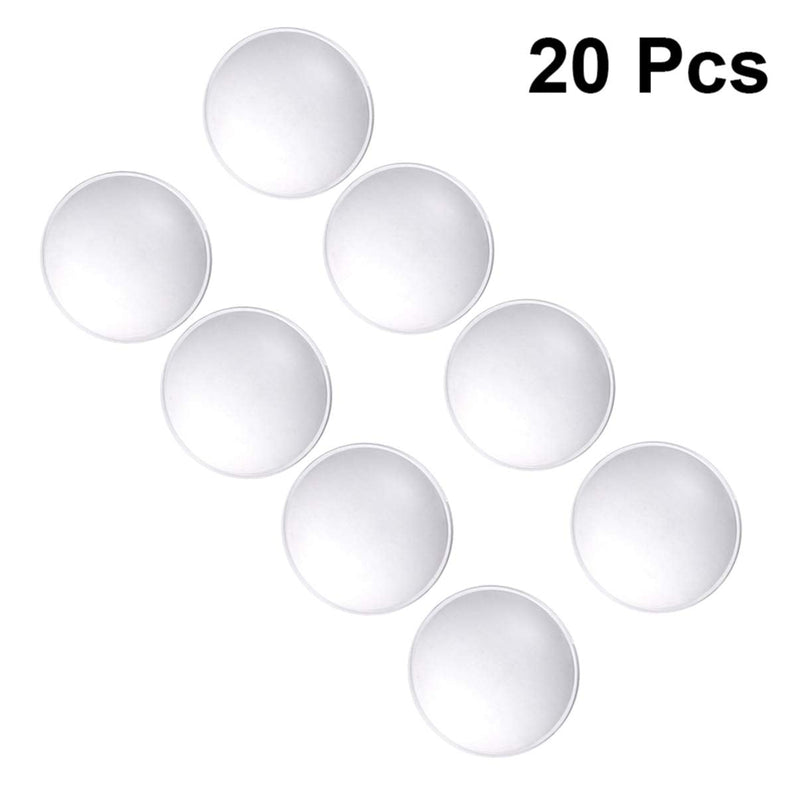 Hemobllo Optical 3D Lens for Magnifier - 20 Pcs 42mm Diameter Double Convex Lenses 68mm Focal Lengths Biconvex Lens Magnifying Glass Lens Optical Plastic PMMA Lens - NewNest Australia