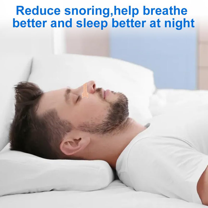 Moerae 200 Bandes Nasal Anti-Ronflement, Bandes Nasales Respiratoires Breath, Stoppeur De Ronflement, Ideales Pour Le Sommeil Et Le Sport, Am√©Lioration De La Respiration, Waist L (66 X 19 Mm) - NewNest Australia