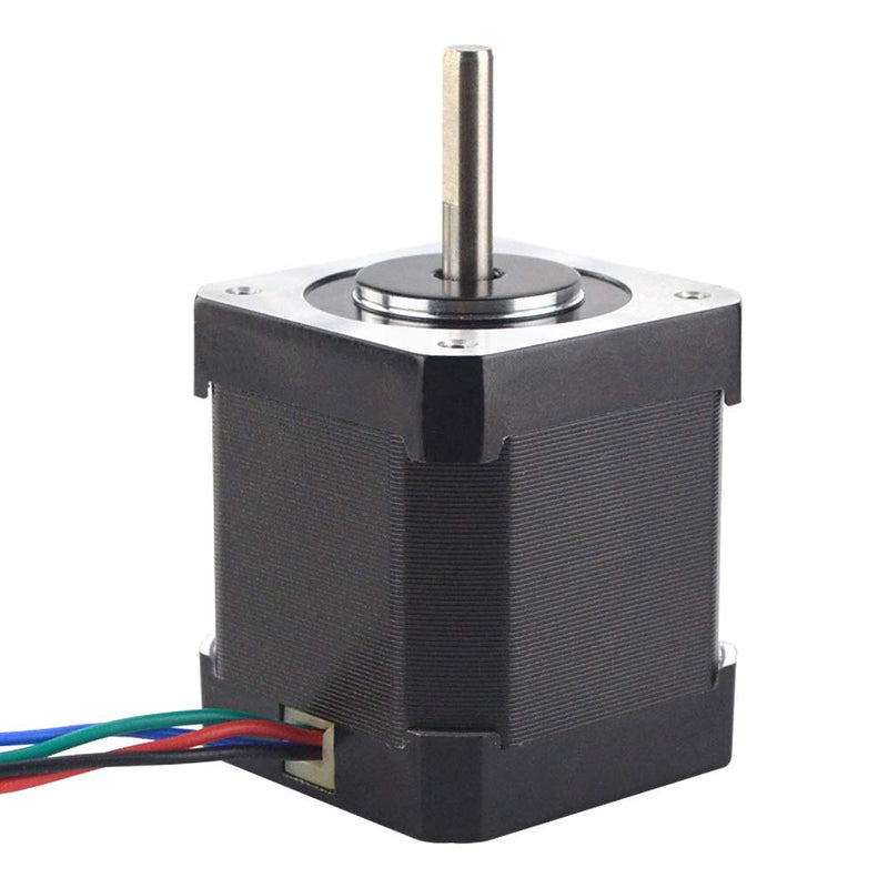 STEPPERONLINE Nema 17 Stepper Motor Bipolar 2A 59Ncm(84oz.in) 48mm Body 4-lead W/ 1m Cable and Connector compatible with 3D Printer/CNC - NewNest Australia
