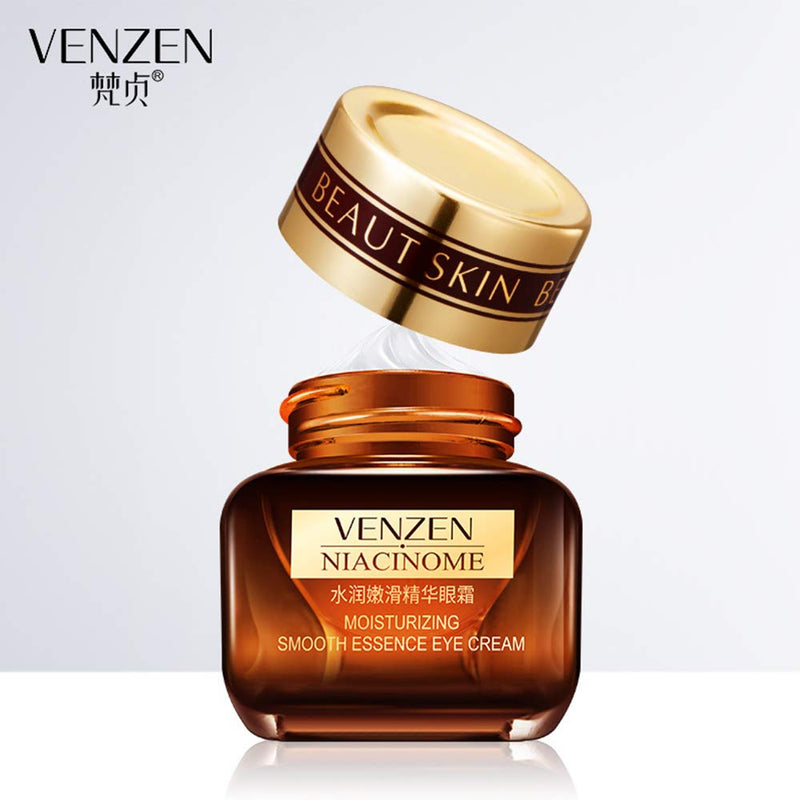 VENZEN Niacinome Moisturizing Smooth Essence Eye Cream Anti-aging Long-lasting Protect Natural Effect Nourishment Skin 20g - NewNest Australia