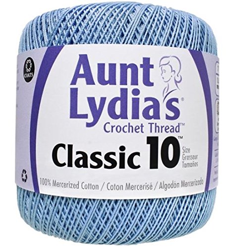 Aunt Lydia's Crochet Thread - Size 10 - Delft (2-Pack) - NewNest Australia