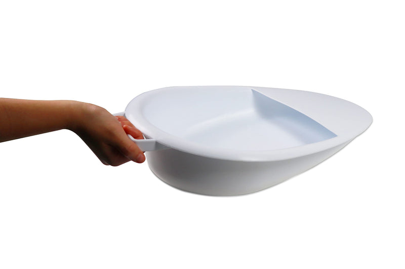 PEPE - Bedpans for Men, Ladies Urinal Bed Pan, Commode Bed Pan for Elderly, Bed Urinal Unisex, Fracture Bedpan, Female Bed Pan with Handle, Portable Bedpan, Male Bedpan White. - NewNest Australia