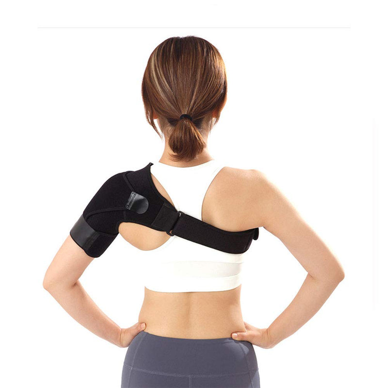 Adjustable Shoulder Brace Shoulder Guard Shoulder Strap Universal For Right And Left Shoulder Women And Men For Ac Joints, Tendonitis, Sports Injuries Pain Relief - NewNest Australia