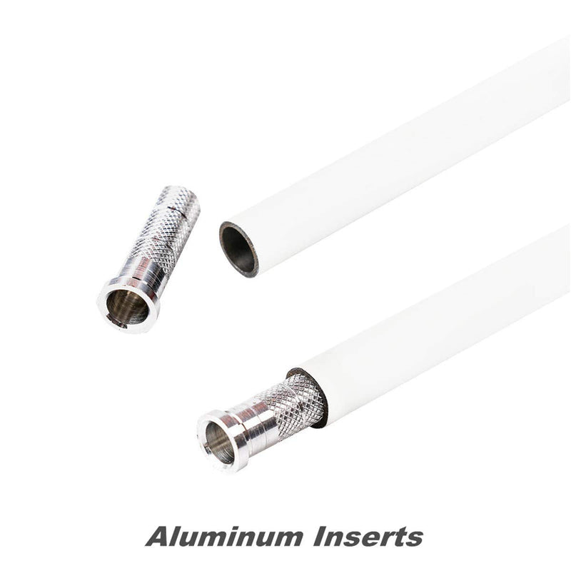 Zhan Yi Aluminum Arrow Inserts 0.244"-.246''/6.2mm for Standard Arrows Compound Recurve Bow (24/50/100 Pack) 100 pack - NewNest Australia