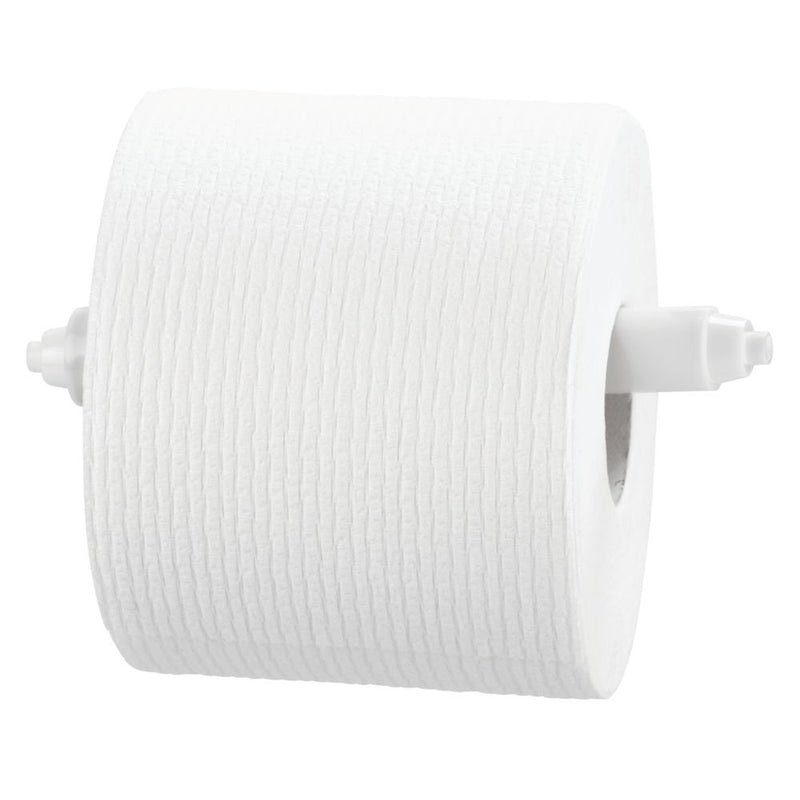 Interdesign Toilet Paper Holder, White Set of 1 - NewNest Australia