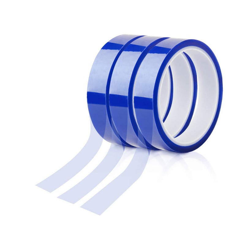 PYD Life 4 Rolls 0.8 Inch x 108 Ft Sublimation Blanks Thermal Tape,Heat Tape,High Temp Tape,Up to 250℃(480℉) for Tumbler Sublimation Print,Heat Transfer Tape,Heat Vinyl Press Tape - NewNest Australia