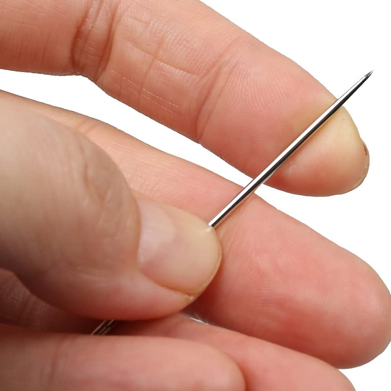 Eketirry Hand Sewing Needle Kit, Heavy Duty Household Hand Needles for for Upholstery, Carpet, Leather, Canvas Repair (5 Pieces) 5 - NewNest Australia