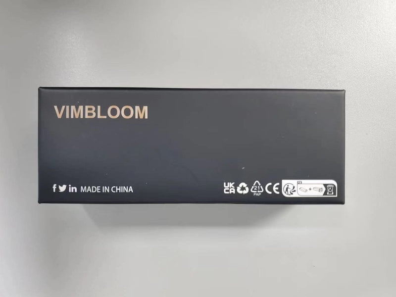 Vimbloom Blue Light Filter Glasses Computer Glasses PC Gaming Bluelight Filter UV Blue Light Blocking Glasses Anti Women Men No Strength Anti-Reflective Classic 5025 Black - NewNest Australia