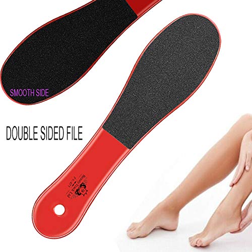 Colourful Foot File Hard Skin Remover Pack Of 4 - Best Foot Files For Hard Skin Feet Hard Skin Remover Pedicure Callus Remover Rasp Heel Peel Egg Foot Scrubber Pumice Stone For Feet Ped Pedi Set - NewNest Australia