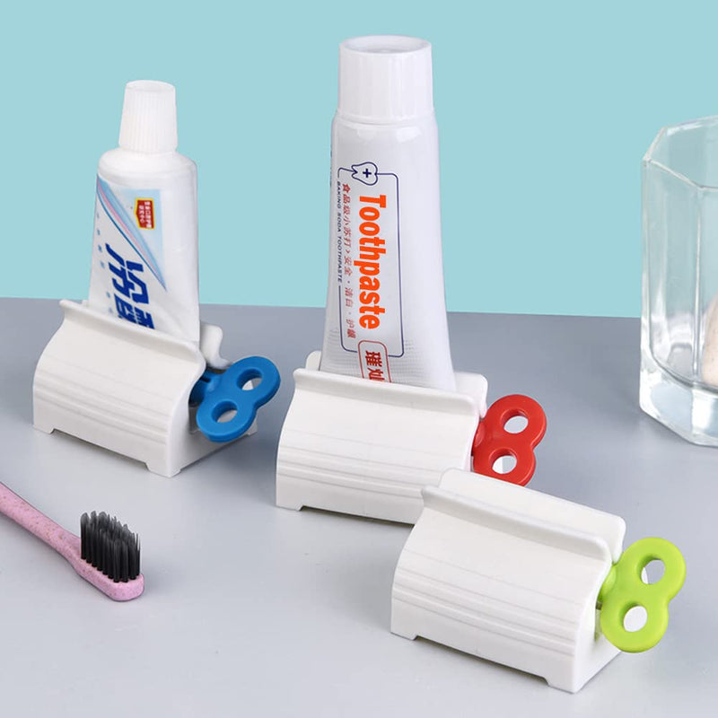 Udqyq 4 Pieces Toothpaste Tube Squeezer/Toothpaste Dispenser, High-Quality Toothpaste Holder, Toothpaste Seat Holder, Tube Press For Ointments, Toothpaste, Hair Dye, Hand Cream And More. - NewNest Australia