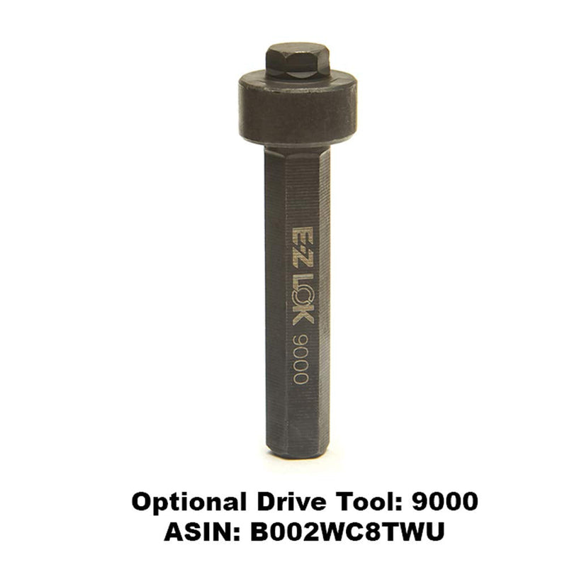 E-Z LOK - 801420-13 E-Z Lok Threaded Insert, Zinc, Hex-Flush, 1/4"-20 Internal Threads, 0.512" Length (Pack of 100) 1/4"-20 Internal Threads, 0.512" - NewNest Australia