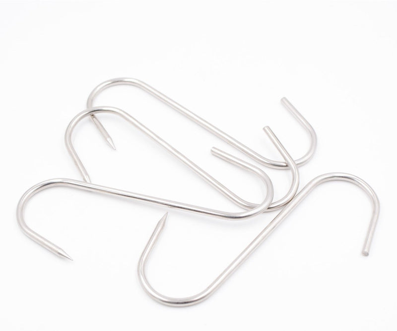 NewNest Australia - 5 Inch Meat Hooks HONSHEN S-Hook Stainless Steel Meat Processing Butcher Hook Pot Hooks 5 Inch 